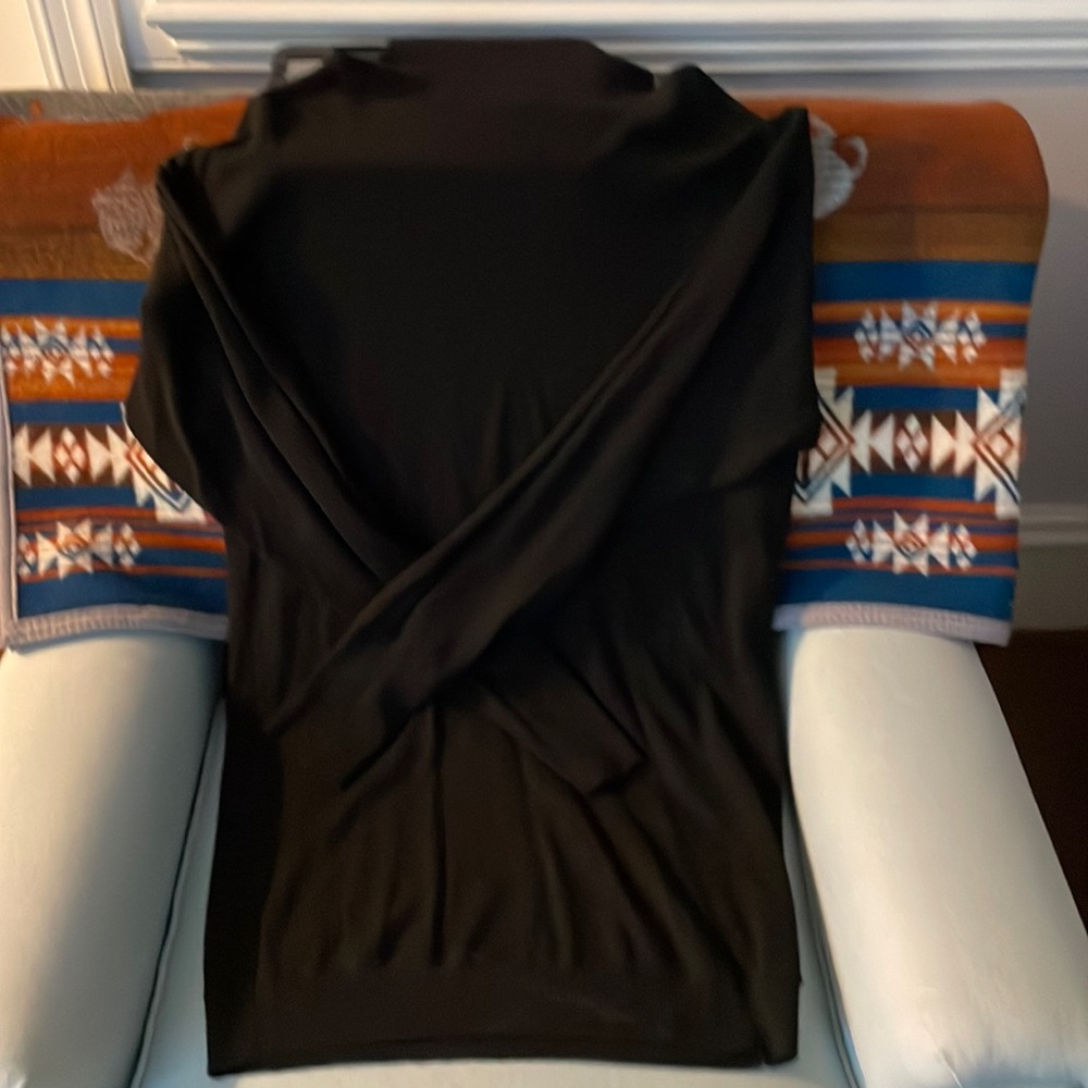 Theory Long-sleeve Sweater Turtleneck Dress